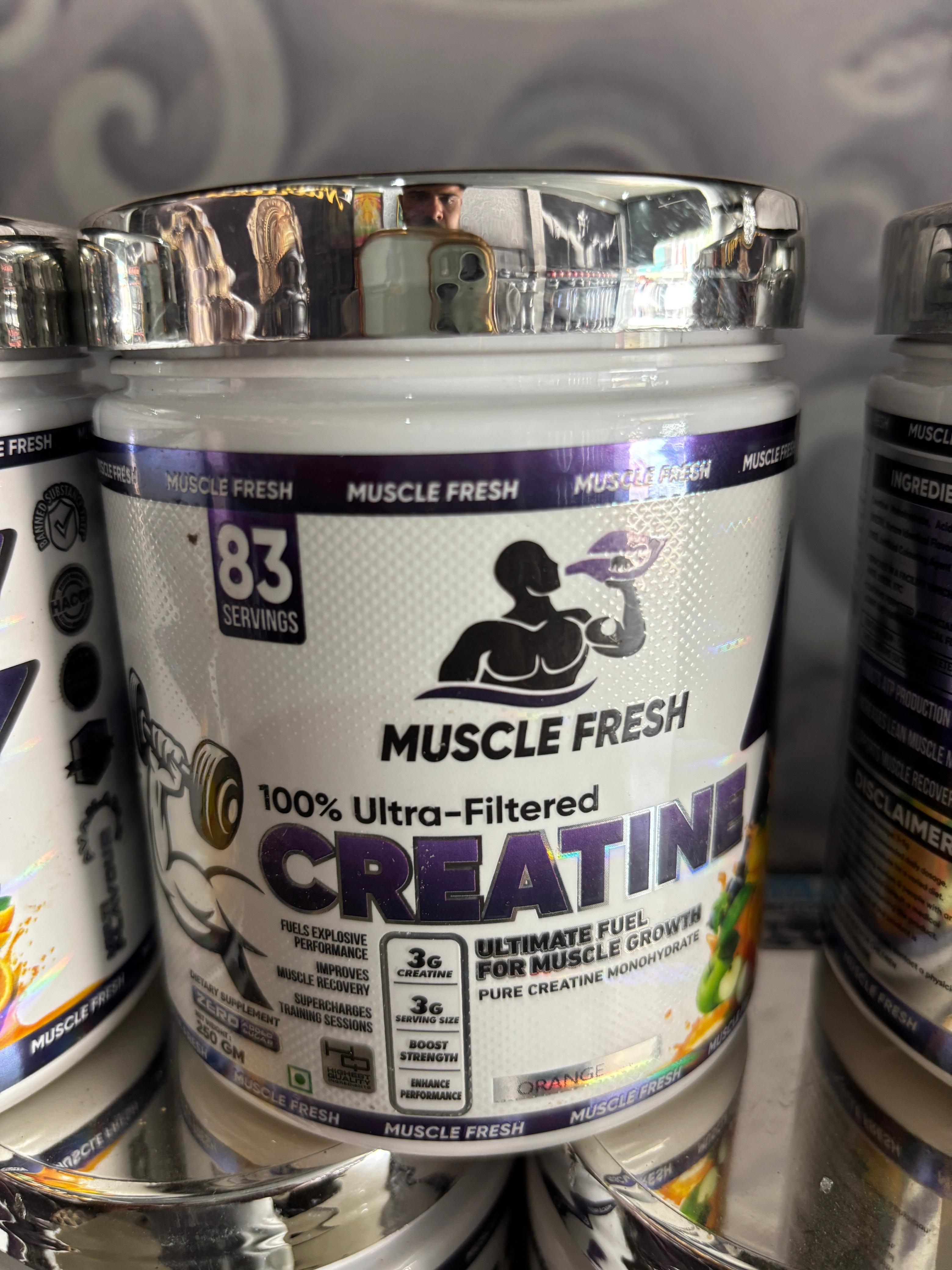 MuscleFresh Creatine Monohydrate Supplement